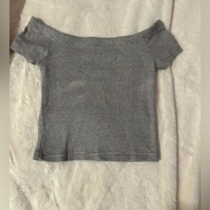 ZARA OFF THE SHOULDER TOP